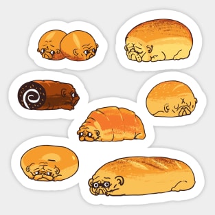 English Bulldog Breads Sticker